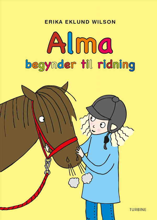 Alma begynder til ridning / børnebog 6-9 år