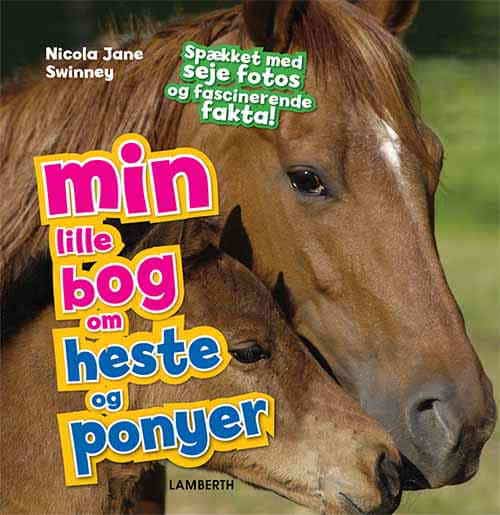 'Min lille bog om heste og ponyer' er en flot, lærerig dyrebog spækket med seje fotos og fascinerende fakta om heste og ponyer!