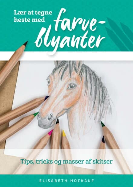 Vil du gerne lære at tegne heste med farveblyanter?
