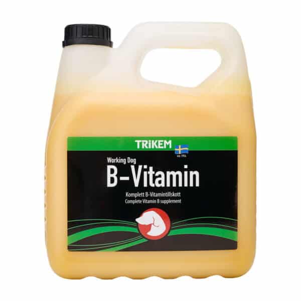 B-vitamin er et flydende tilskud til hunde BESTIL HER